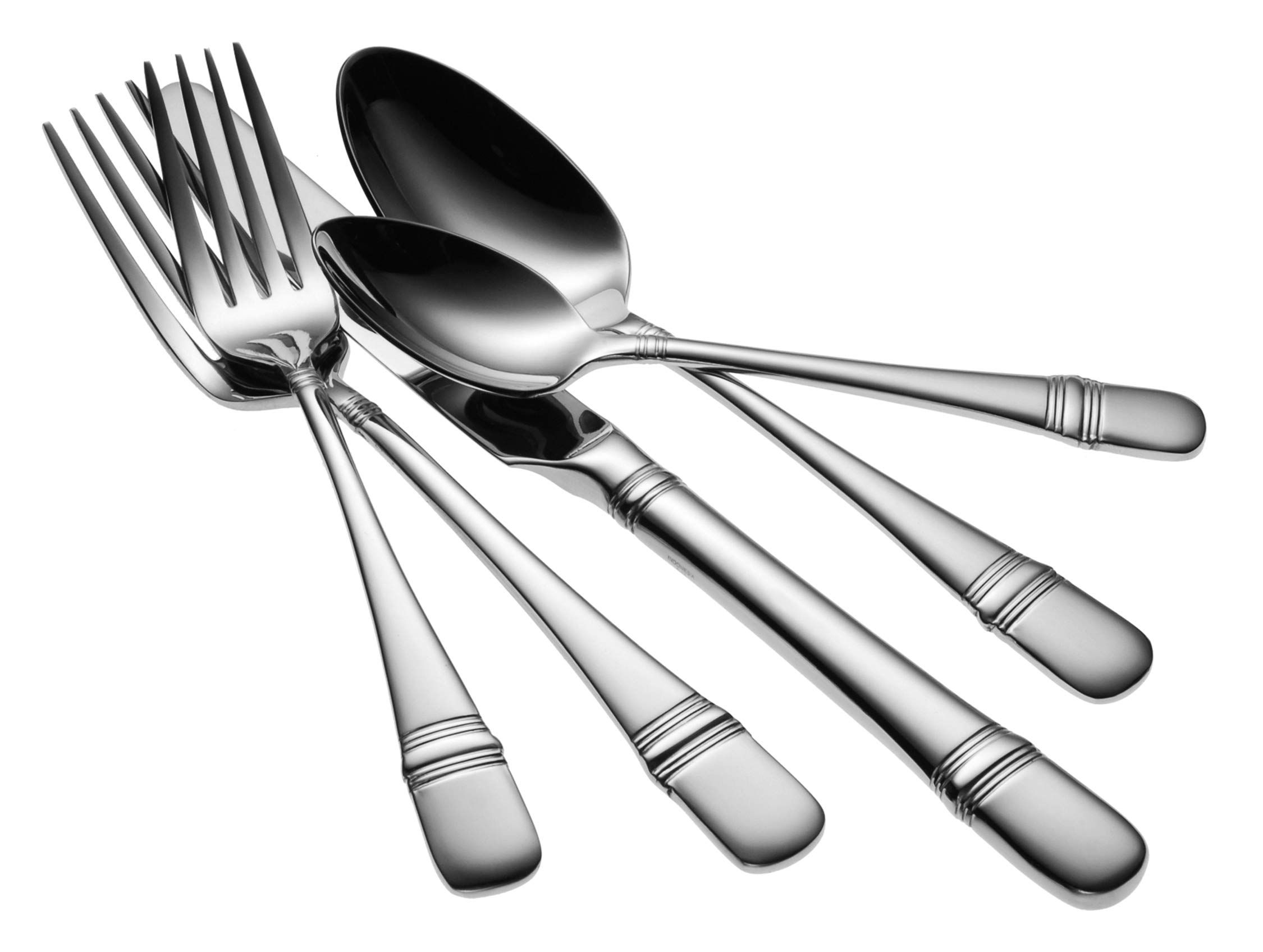 Oneida 12-Piece Silver Butter Spreaders Set - Stainless Steel Flatware for Dinner Parties, Weddings & Everyday Use