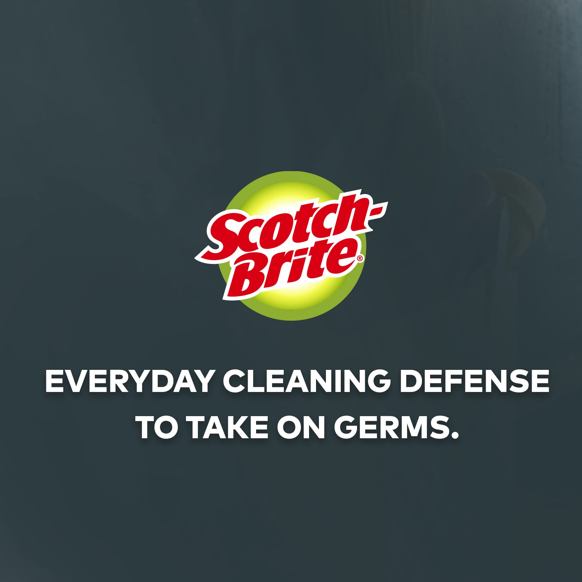 Scotch-Brite Medium Duty Scrubbing Sponges - Pack of 20 - Heavy Duty Cleaning Sponges for Kitchen, Bathroom, Garage & Outdoor Use - Perfect for Dishes, Countertops, Grills & Tough Stains