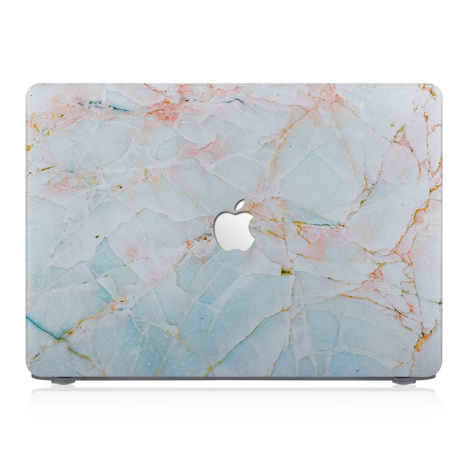 Premium Marble MacBook Case for MacBook Pro/Air 2020 - Slim Protective Cover with Stylish Marble Design for Work, Travel & School
