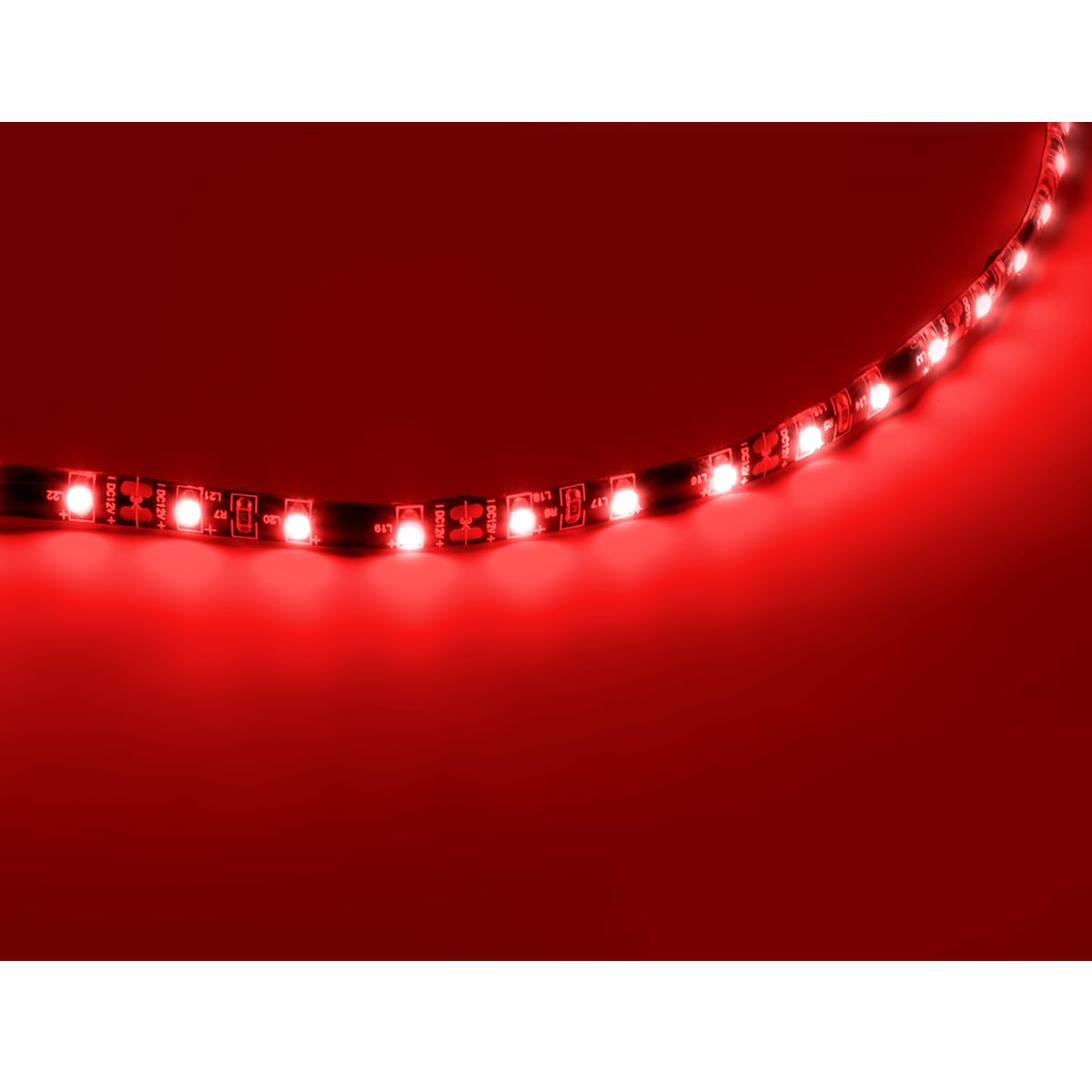 36-inch/90cm Red LED Strip Lights - Waterproof SMD 2835 RV Motorhome Decorative Lighting - Pack of 2 for Indoor/Outdoor Use in RVs, Boats, and Home Decor