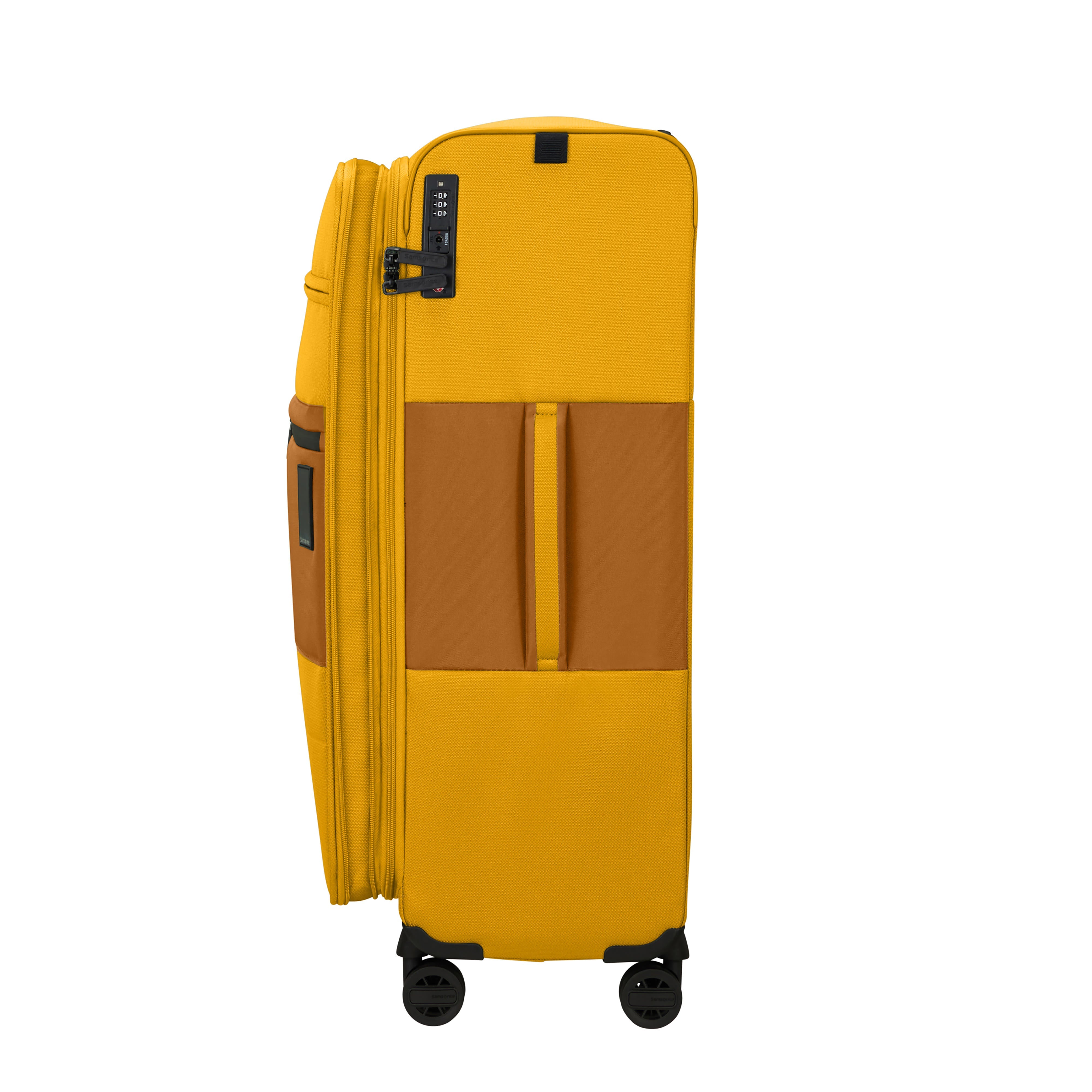 Samsonite Vaycay 3 Piece Spinner Luggage Set - Lightweight Expandable Suitcase with 360° Wheels for Travel, Business & Vacation (Black) - Perfect for Airplane Carry-On, Road Trips & Family Getaways