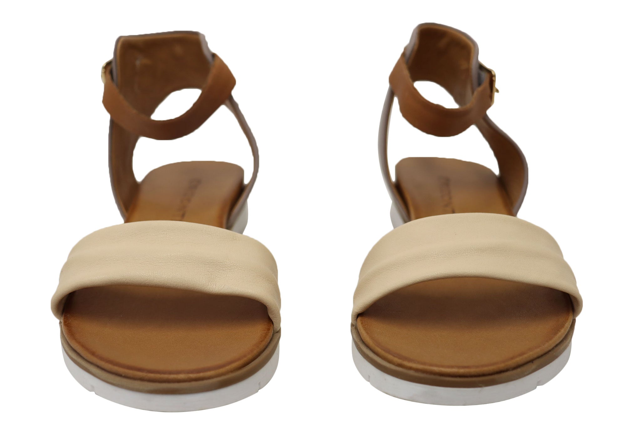 Orizonte Ramos Women's Comfortable European Leather Sandals - Stylish & Breathable Summer Sandals for Walking, Travel & Beach Vacations