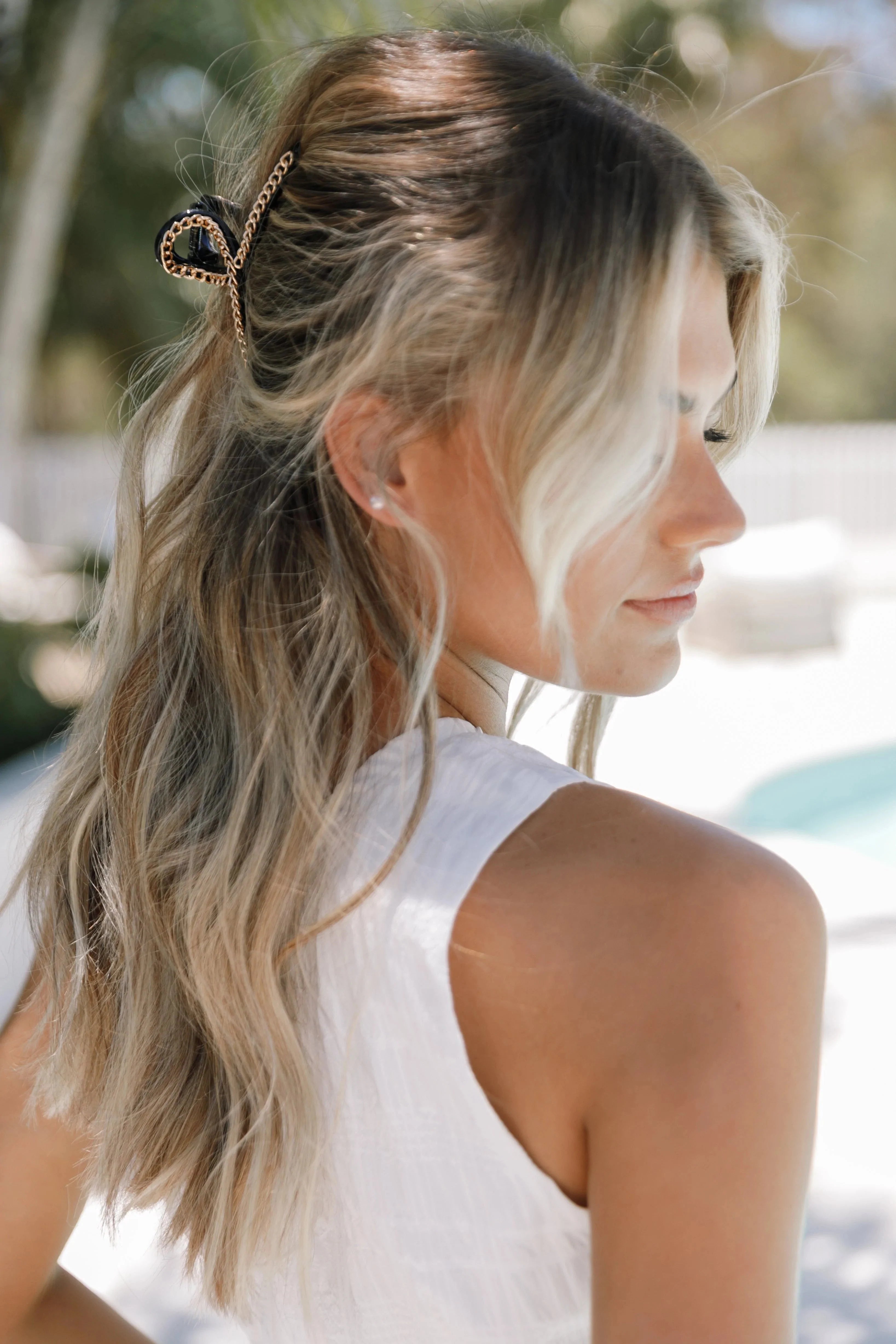 Jenny Hair Clip - Black Hair Accessories for Women & Girls - Perfect for School, Work, and Special Occasions