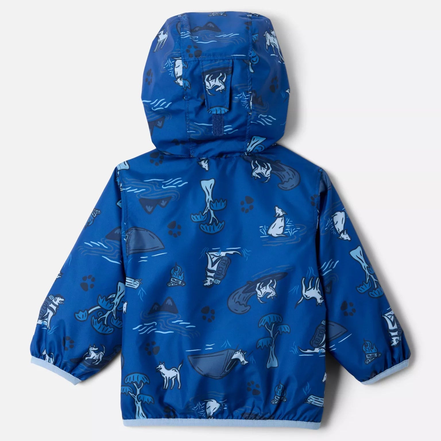 Columbia Mountain Blue Trail Tails Mini Pixel Grabber II Baby Jacket - Warm & Waterproof Infant Outerwear for Hiking, Camping & Outdoor Adventures