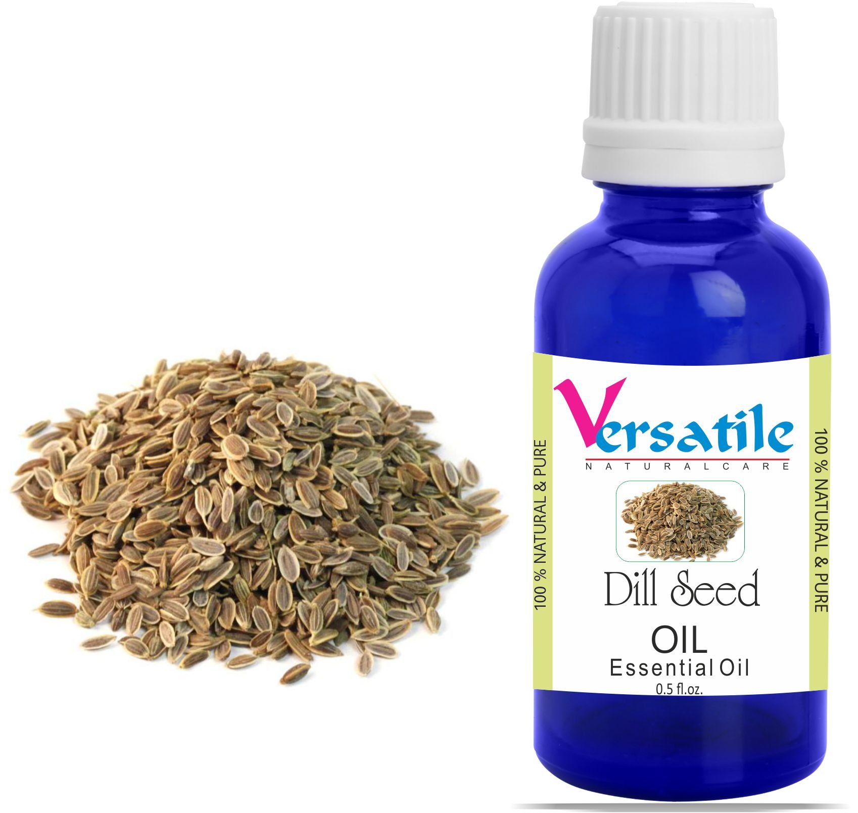 100% Pure Natural Dill Seed Essential Oil for Aromatherapy, Diffusers & Massage - 3ml to 1000ml Size Options - Perfect for Relaxation, Stress Relief & Home Fragrance