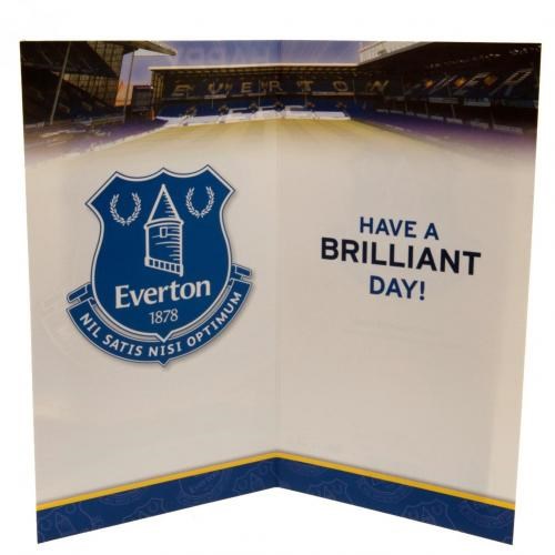 Everton FC Birthday Card - Perfect Gift for Football Fans & Supporters - Ideal for Birthdays, Anniversaries & Special Occasions