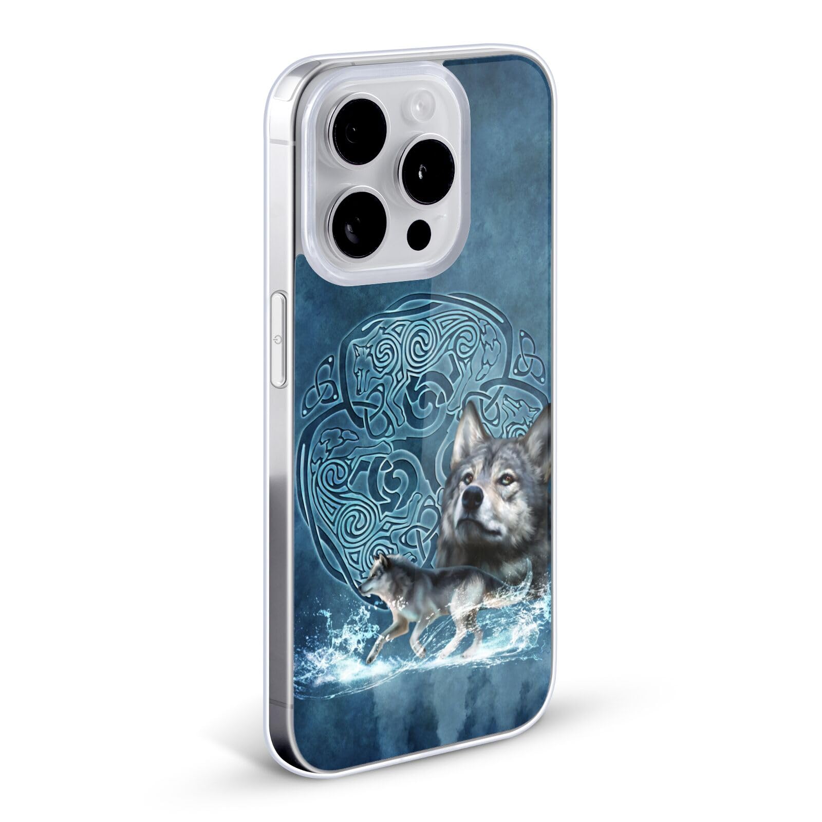 Officially Licensed Brigid Ashwood Wolf Celtic Wisdom Soft Gel Case for Apple iPhone 11 Pro Max - Protective Phone Cover with Artistic Design, Perfect for Nature Lovers and Celtic Culture Enthusiasts