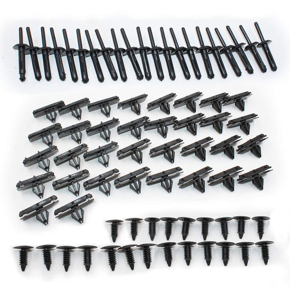 Koauto Full Fender Flare Hardware Kit Replacement for Jeep Wrangler 2007-2016 (Part# 11609.25) - Durable Off-Road Accessories for Jeep JK & JK Unlimited Models