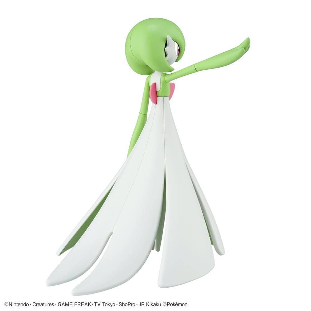 Bandai Pokemon Gardevoir (Sirknight) Model Kit - Buildable Action Figure for Collectors & Fans | Perfect for Display, Gifts & Anime Battles