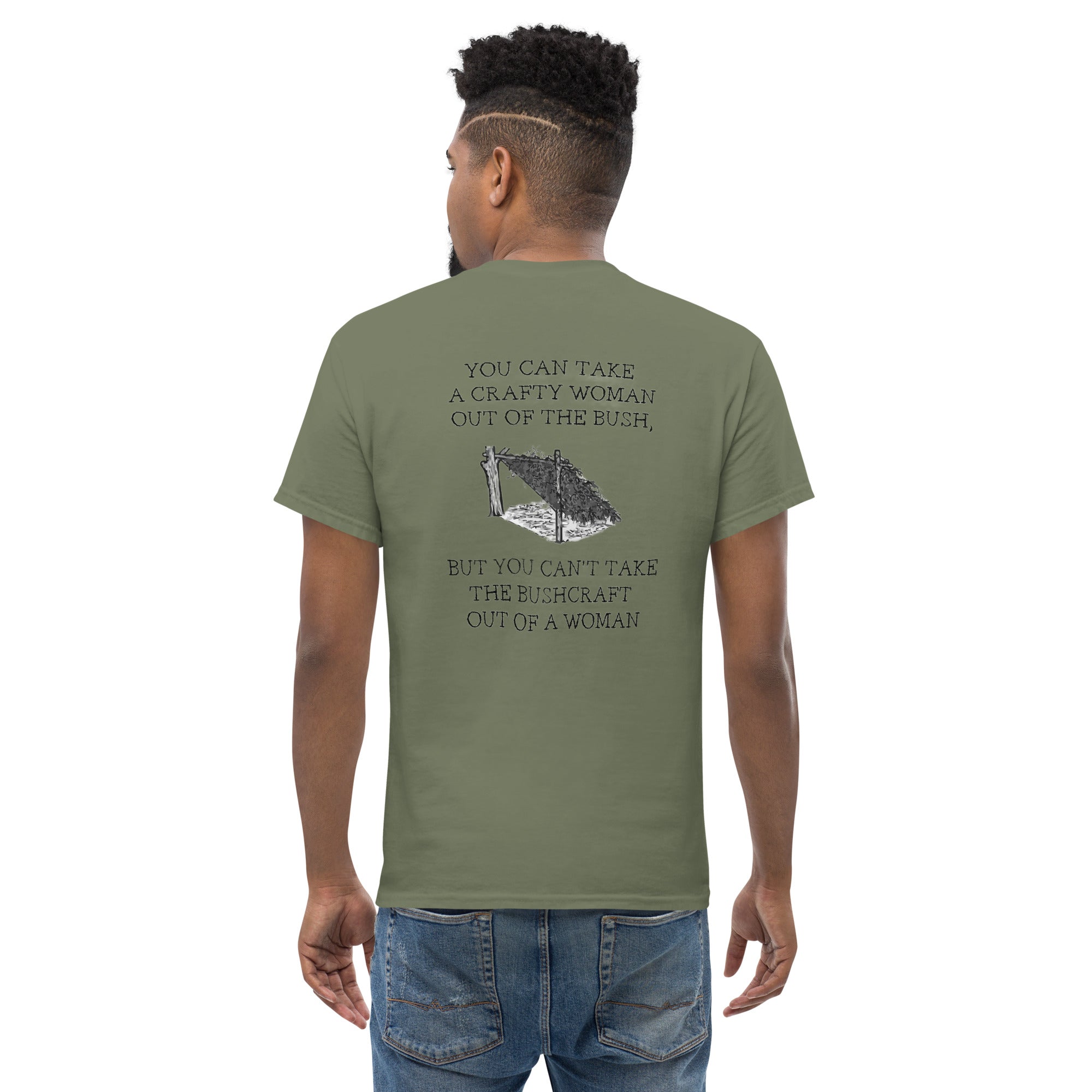 Bushcraft Survival Short Sleeve T-Shirt - Outdoor Adventure & Camping Essential for Men & Women