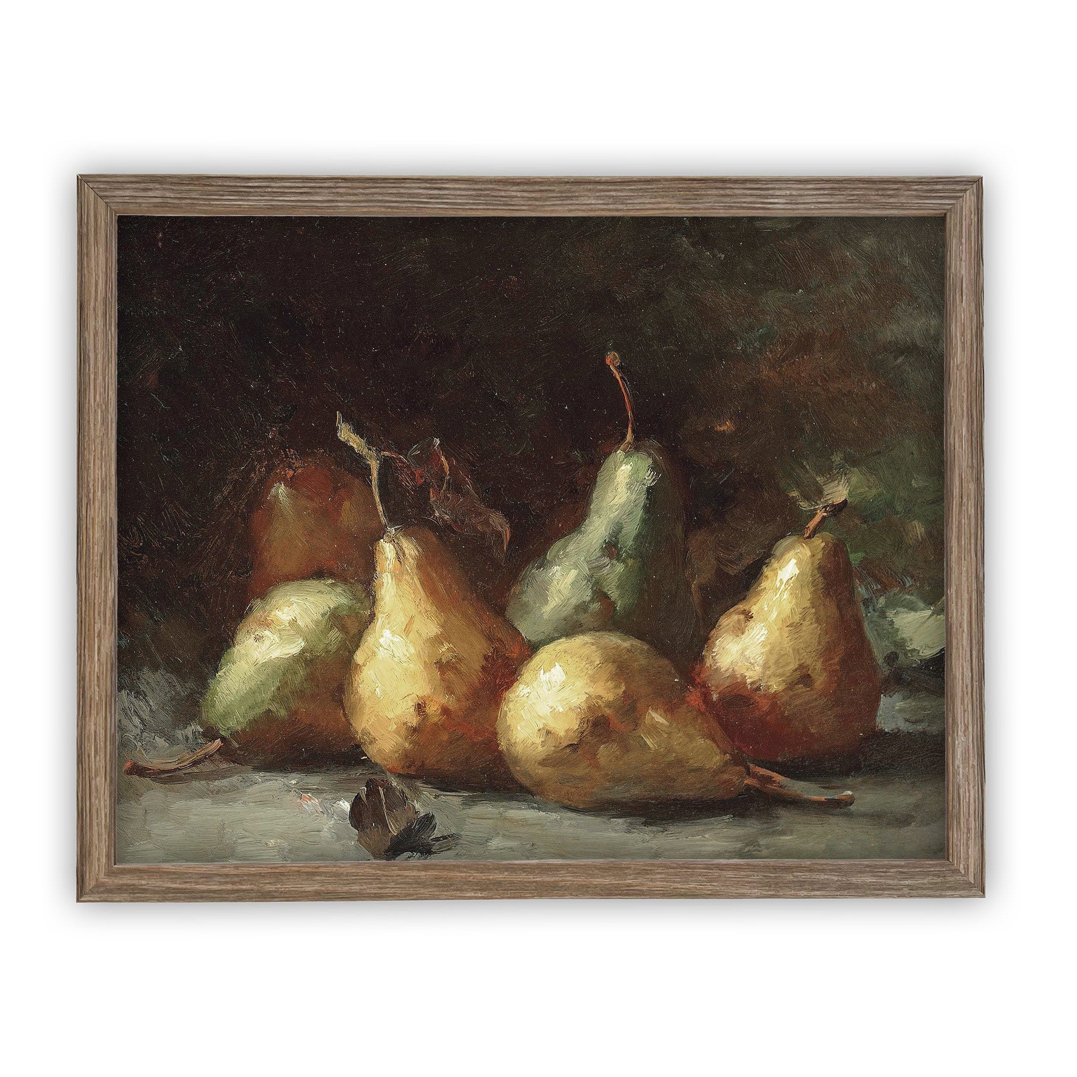 Farmhouse Print Framed Canvas Wall Art - Rustic Home Decor for Living Room, Bedroom & Kitchen | ST 605