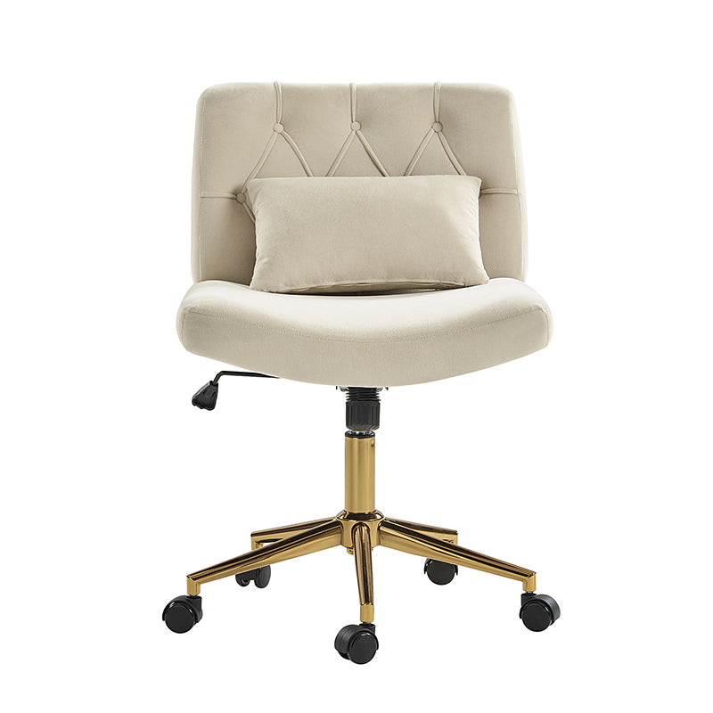 Norm Modern Flannel Adjustable Office Chair - Ergonomic Desk Chair for Home & Office Workspace, Perfect for Long Hours of Sitting