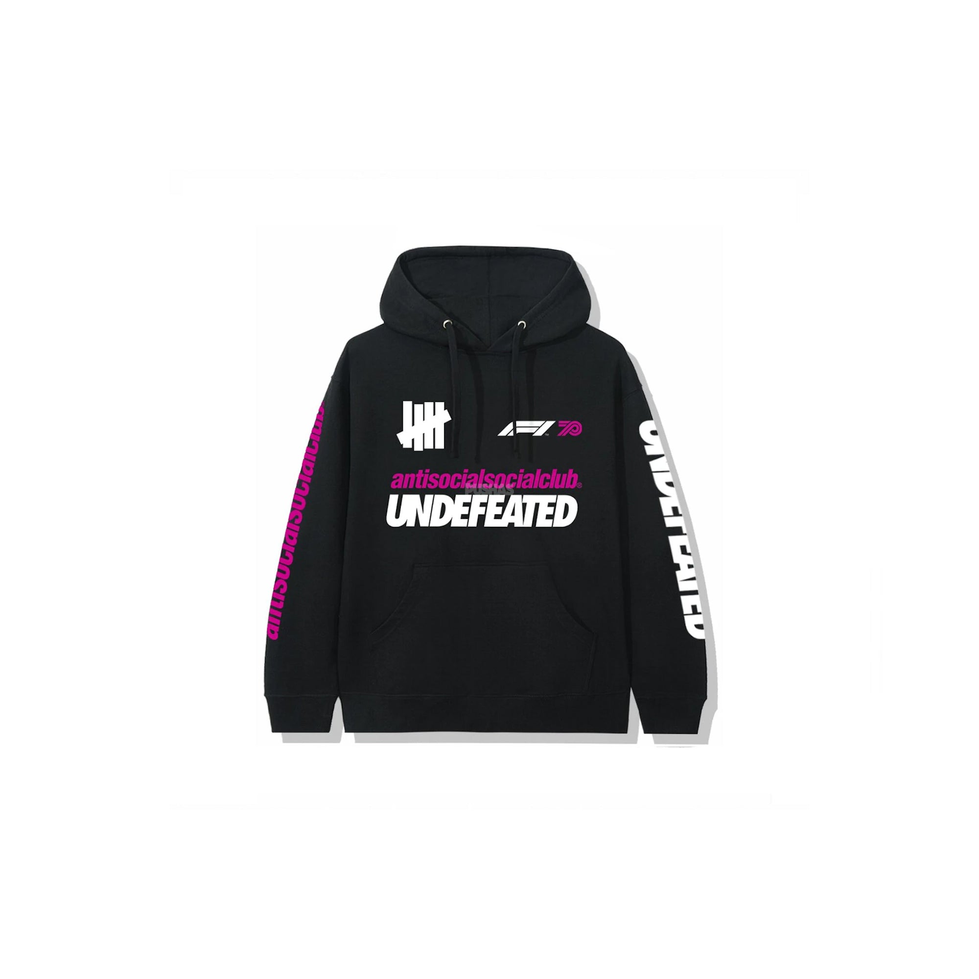 Anti Social Social Club x UNDFTD x F1 Black Hoodie (2020) - Streetwear Fashion for Urban Lifestyle & Casual Wear