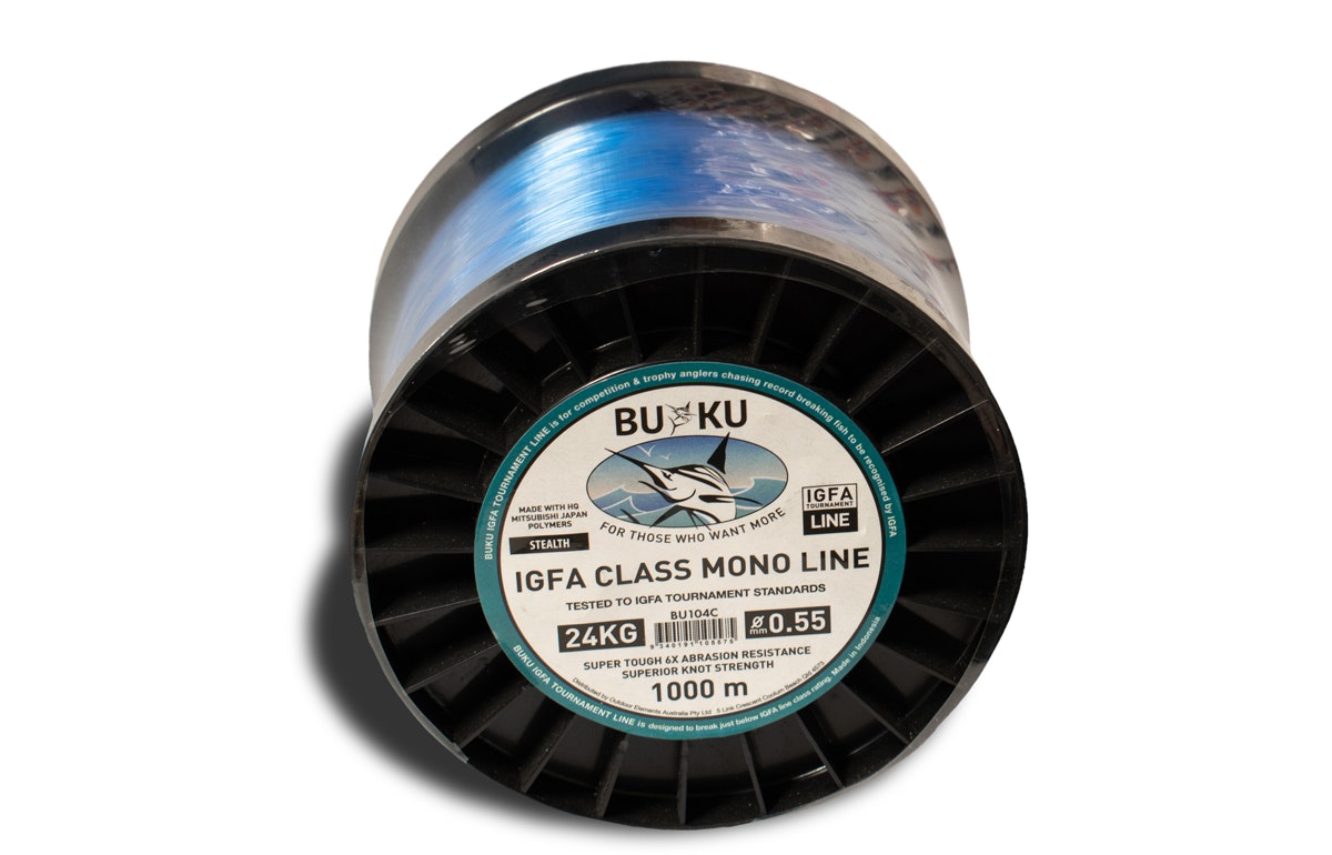 IGFA Class Monofilament Fishing Line - Stealth Camo for Saltwater & Freshwater Angling | High-Performance, Low-Visibility Fishing Line for Bass, Trout, and Offshore Game Fish