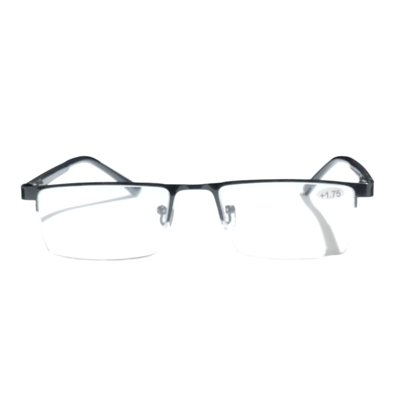 Premium Metal Supra Kryptok Bifocal Reading Glasses for Men & Women - Stylish Half-Rim Eyewear for Reading, Computer Work & Close-Up Tasks