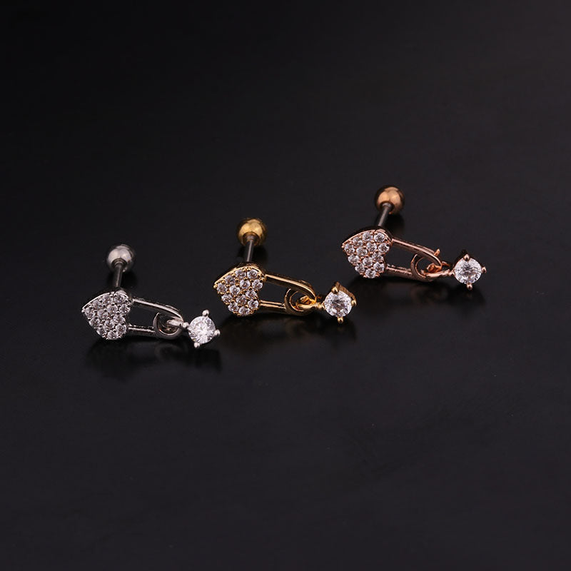 20G Cartilage Tiny Stud Earrings for Conch, Tragus & Helix Piercings - Hypoallergenic Stainless Steel Body Jewelry | Perfect for Daily Wear, Parties & Gifts