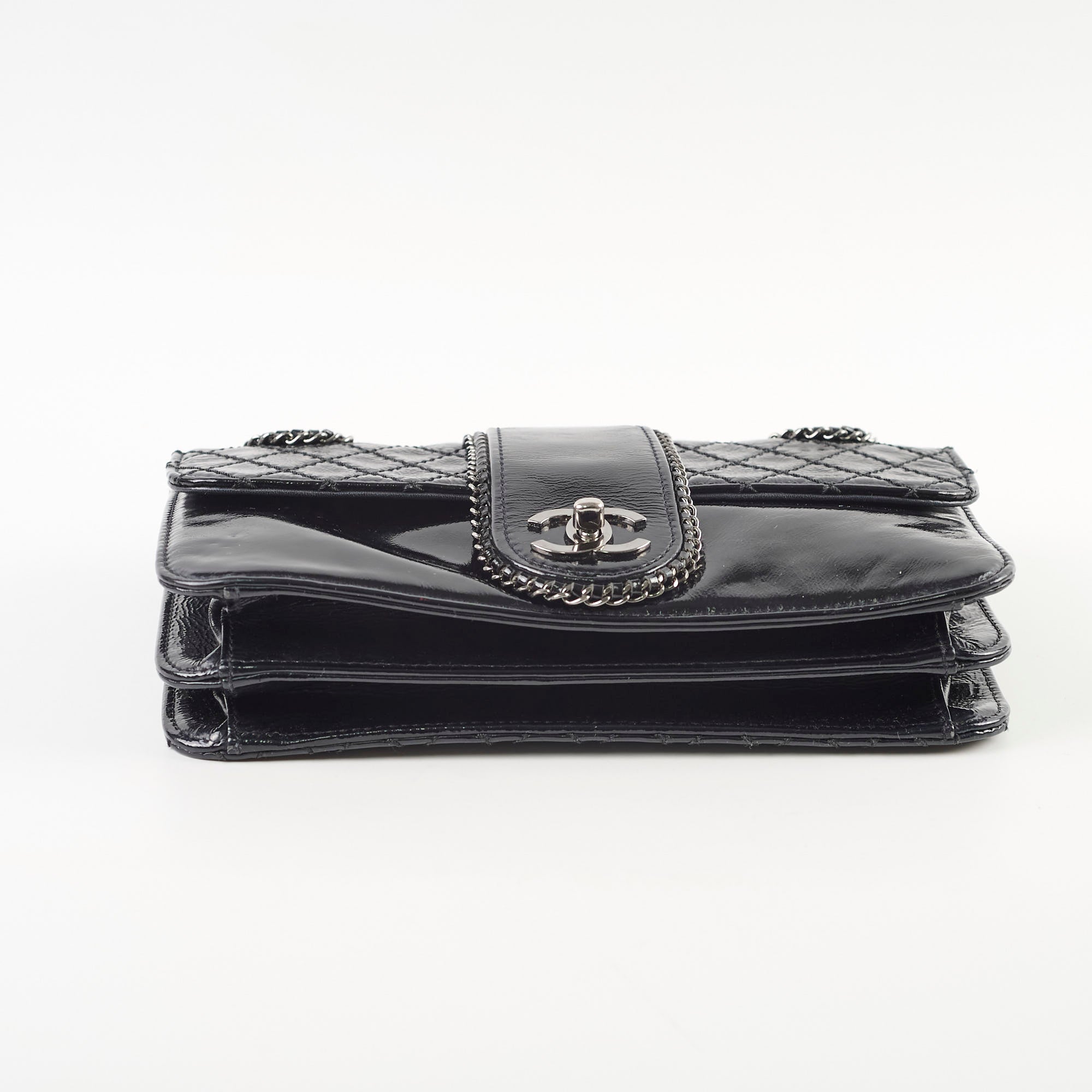 Chanel Madison Patent Leather Shoulder Bag - Black Crossbody Purse for Women | Perfect for Work, Evening Out & Travel