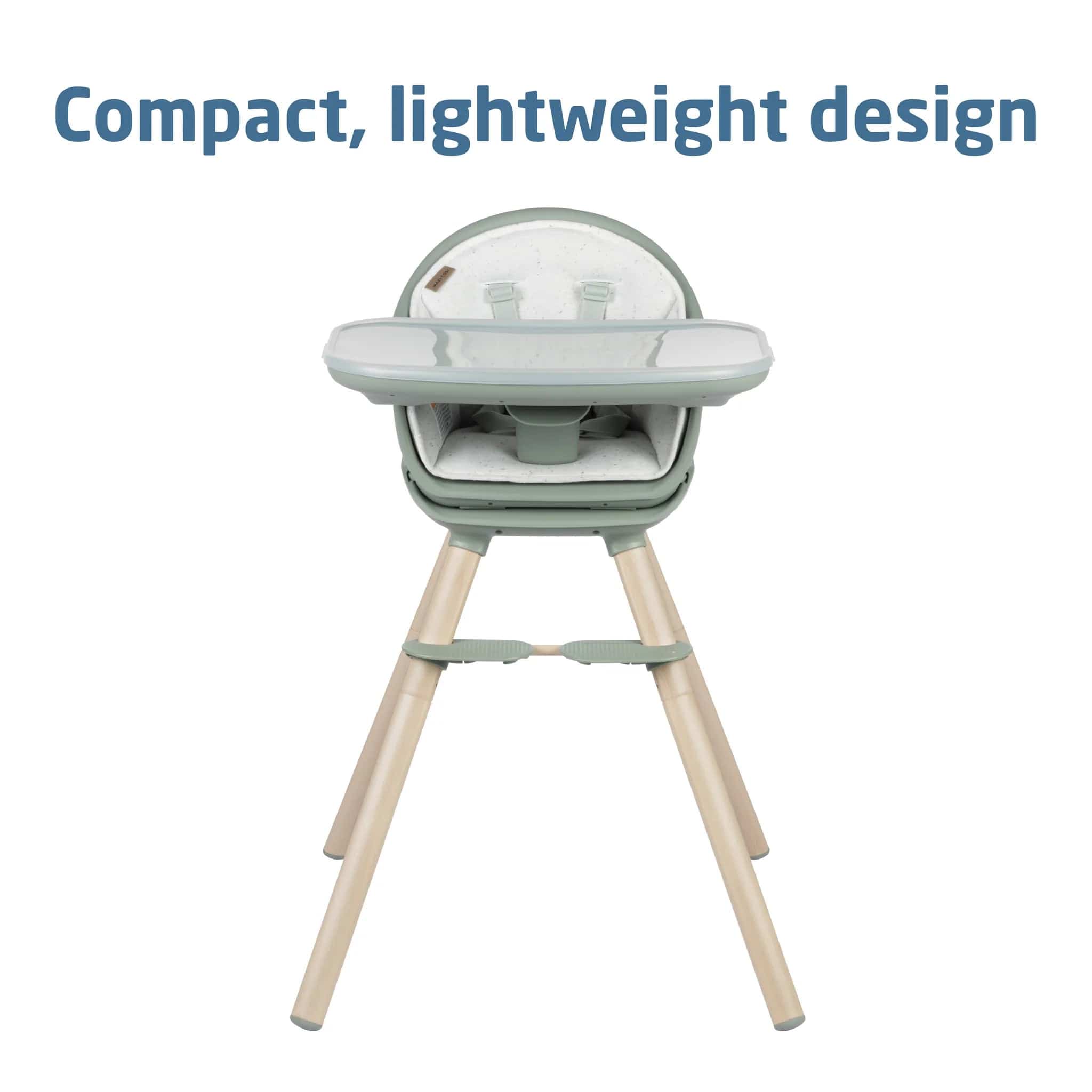 Maxi Cosi Moa 8-in-1 Convertible High Chair for Babies & Toddlers - Adjustable Height, Reclining Seat, Easy Clean - Perfect for Dining, Feeding & Playtime at Home