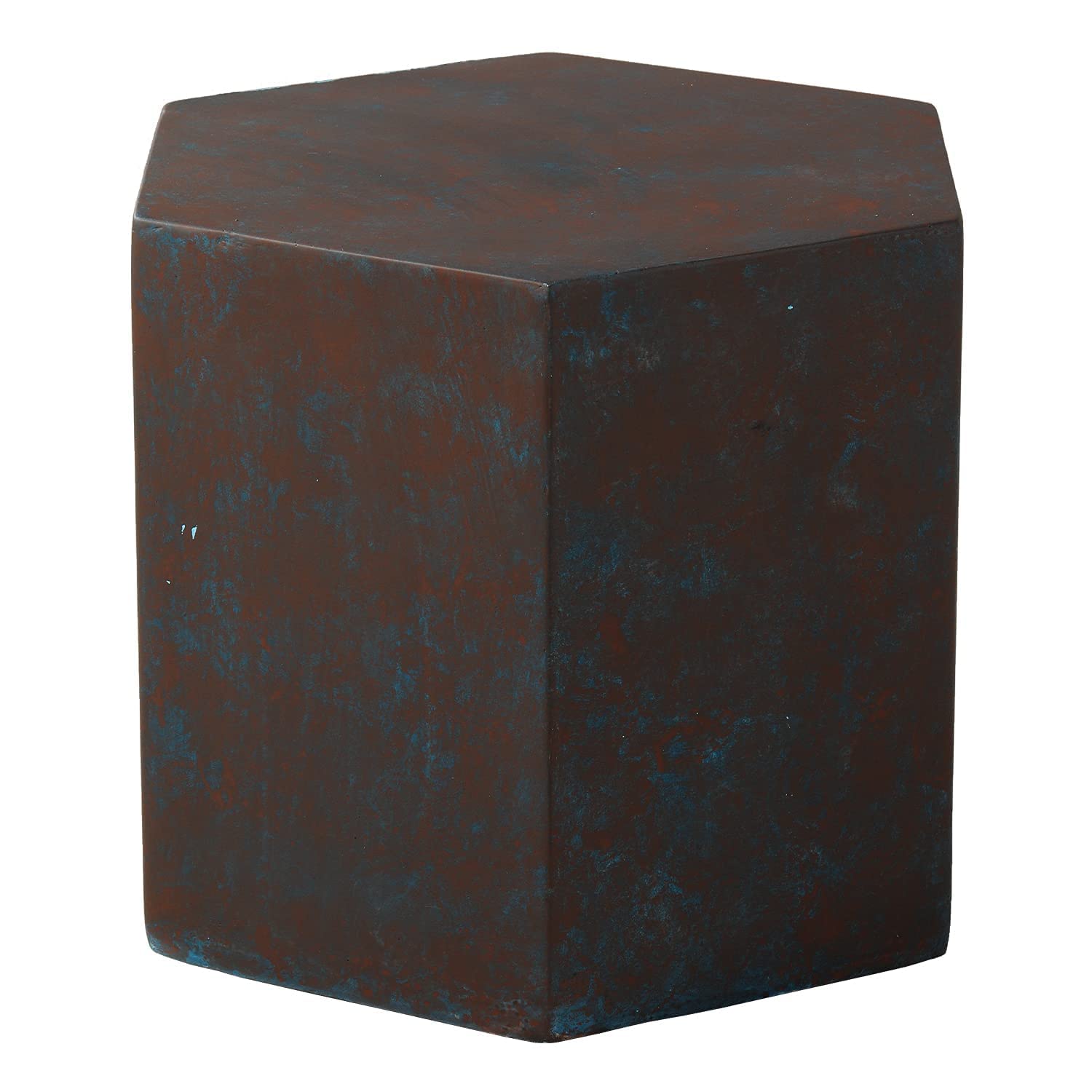 Hexagon Concrete Side Table 12