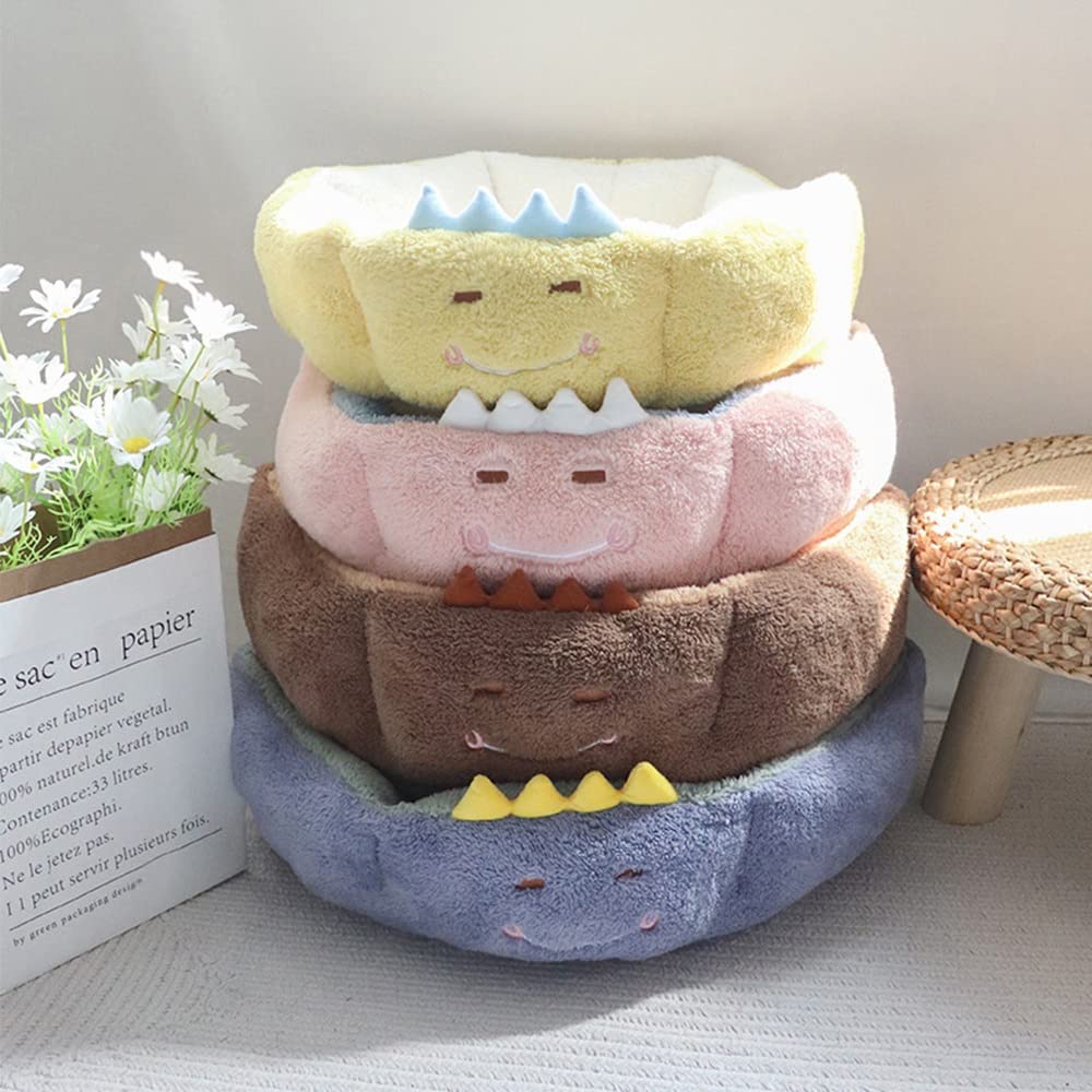 Cozy Plush Pet Bed for Dogs & Cats - Warm Kennel for Deep Sleep