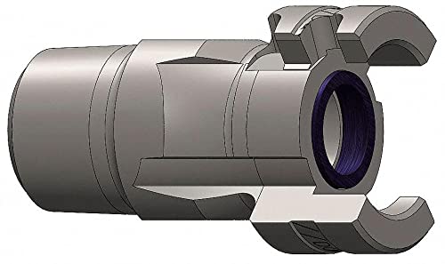 Dixon Brass Thor Quick Coupler Plug - P4M6-B - Heavy Duty Hydraulic Coupling for Construction Equipment & Farm Machinery