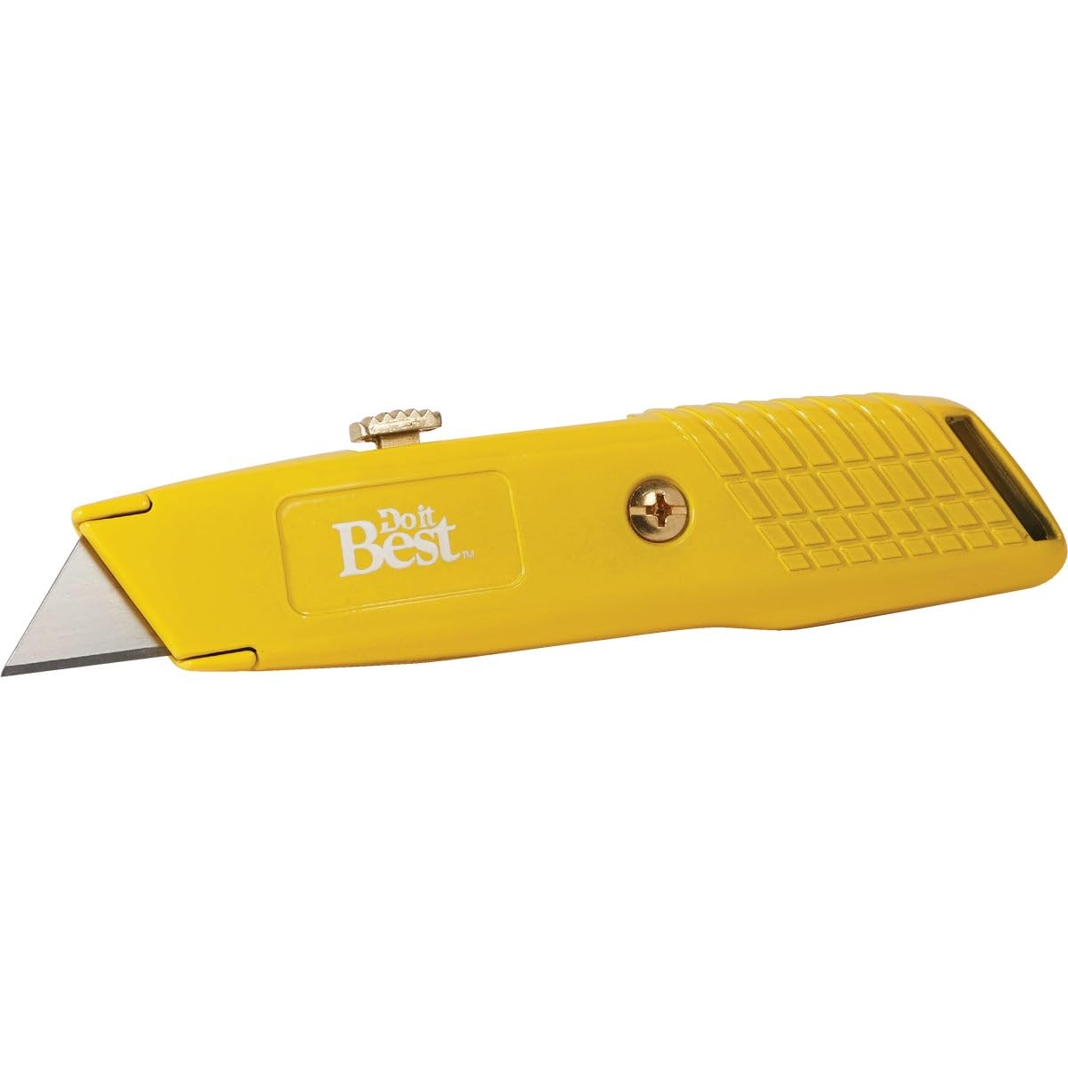 Best Retractable Utility Knife - Heavy Duty Safety Cutter with Pocket Clip for Construction, Warehouse, DIY & Craft Projects - Razor Sharp Blade for Box Opening, Packaging & Home Use