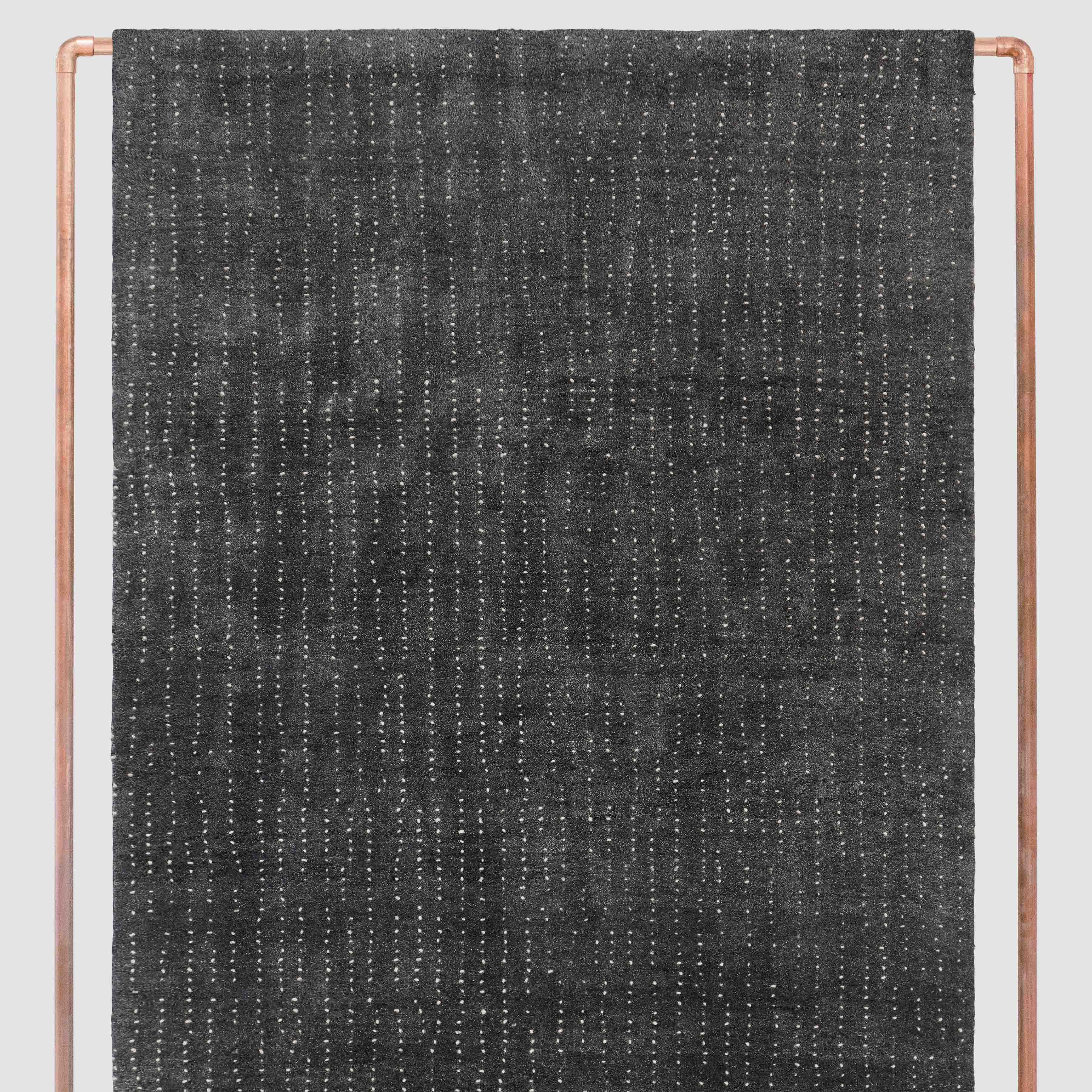 Handmade Atashi Hand Knotted Wool Area Rug - Soft & Durable for Living Room, Bedroom, or Office Decor