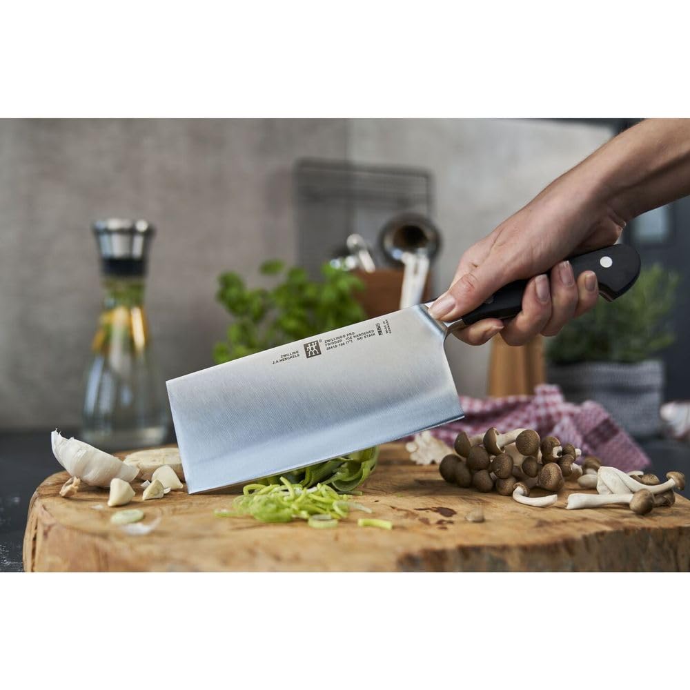 Premium Chinese Chef's Knife - High Carbon Stainless Steel Blade for Professional Cooking, Slicing, and Dicing | Perfect for Home Kitchens & Asian Cuisine