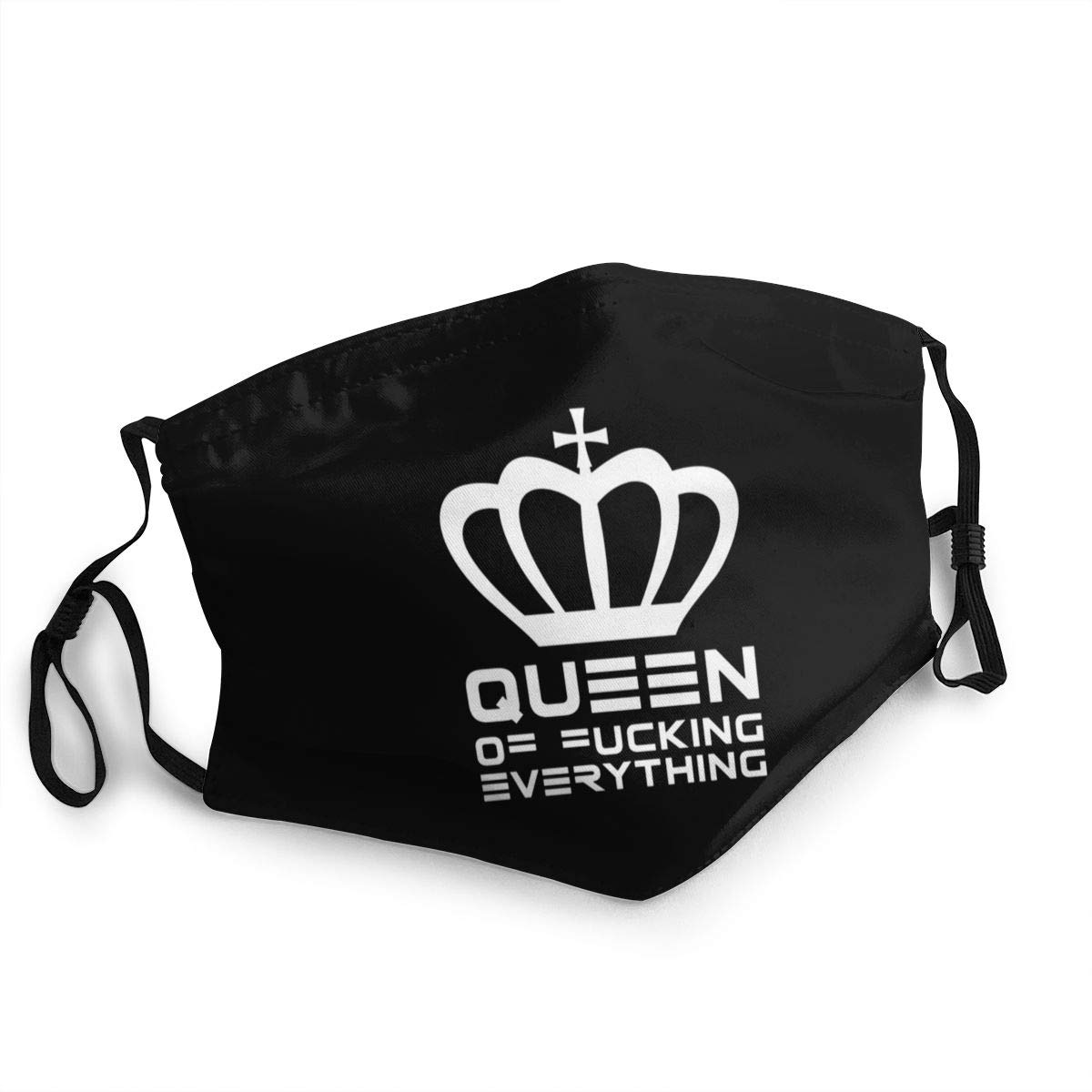 Funny Reusable Face Mask - Queen of Everything for Adults & Kids | Outdoor & Dust Protection