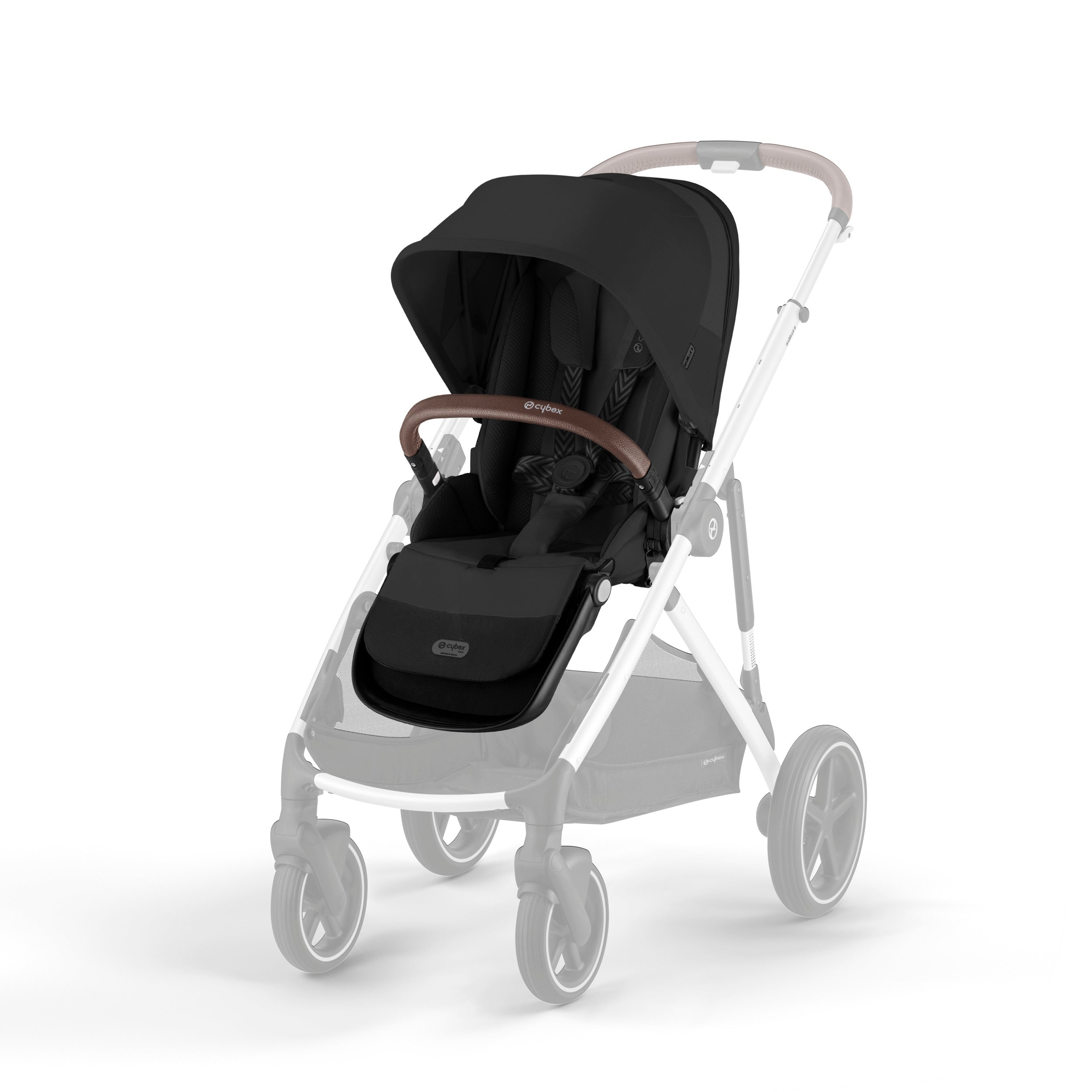 Cybex Gold eGazelle S / Gazelle S 2 Second Seat - Premium Baby Stroller with Quick-Fold Technology for Easy Travel & Outdoor Adventures