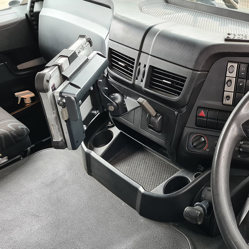 Industrial Evolution InDash Mount for Iveco Stralis (2014+) RHD - Secure & Durable Truck Dash Mount for GPS & Navigation Devices | Perfect for Long-Haul Trucking & Fleet Management
