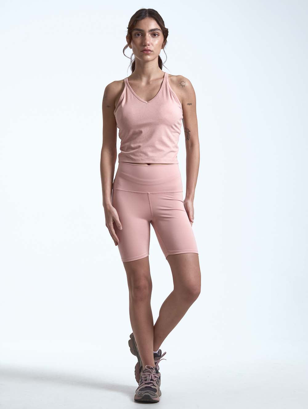 Bloom High Waist Biker Shorts for Women - Comfortable Workout & Yoga Leggings - Perfect for Cycling, Running, and Gym