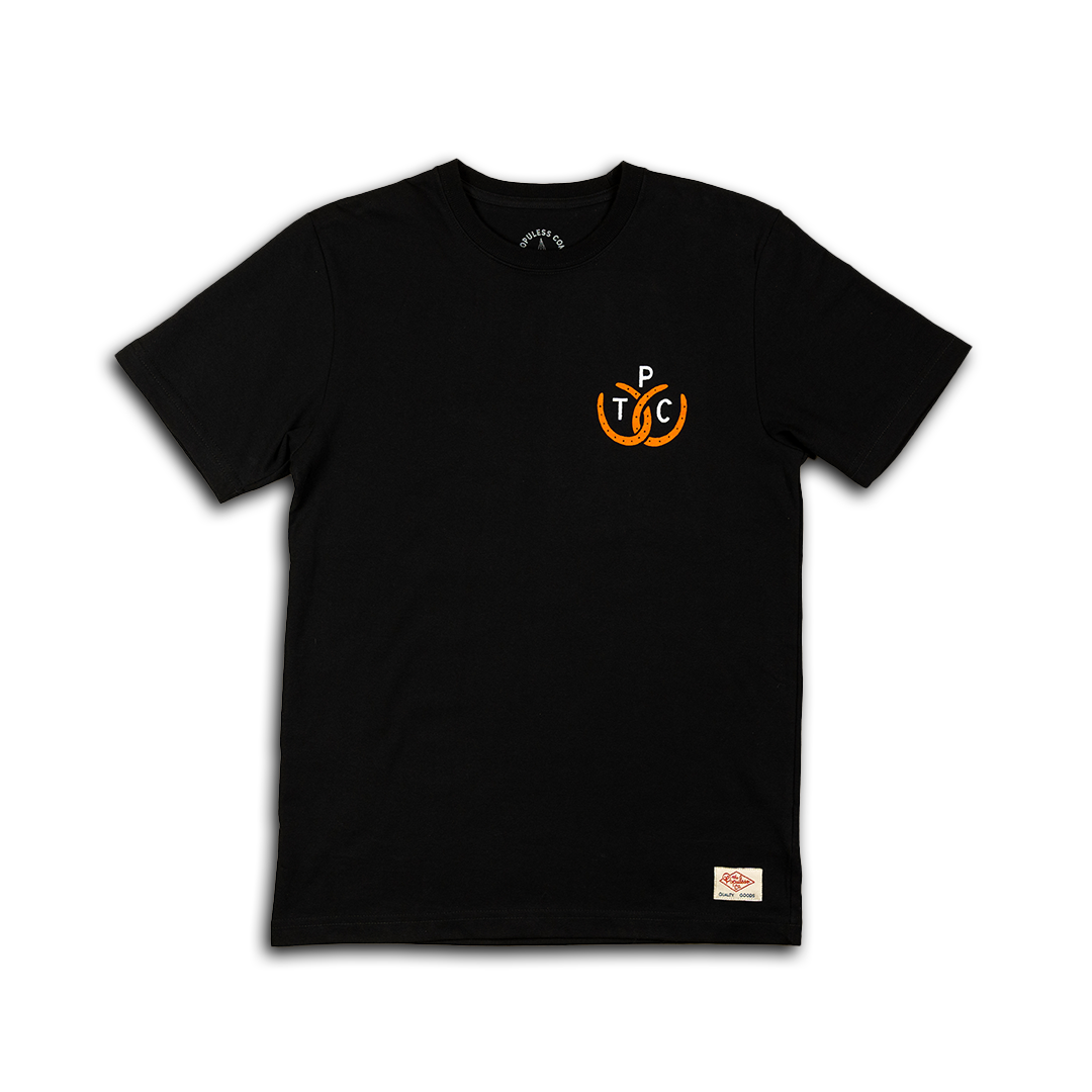 Premium Round Up T-Shirt for Men - Soft Cotton Crew Neck Tee - Black - Casual Wear, Gym, Lounge & Everyday Outfits
