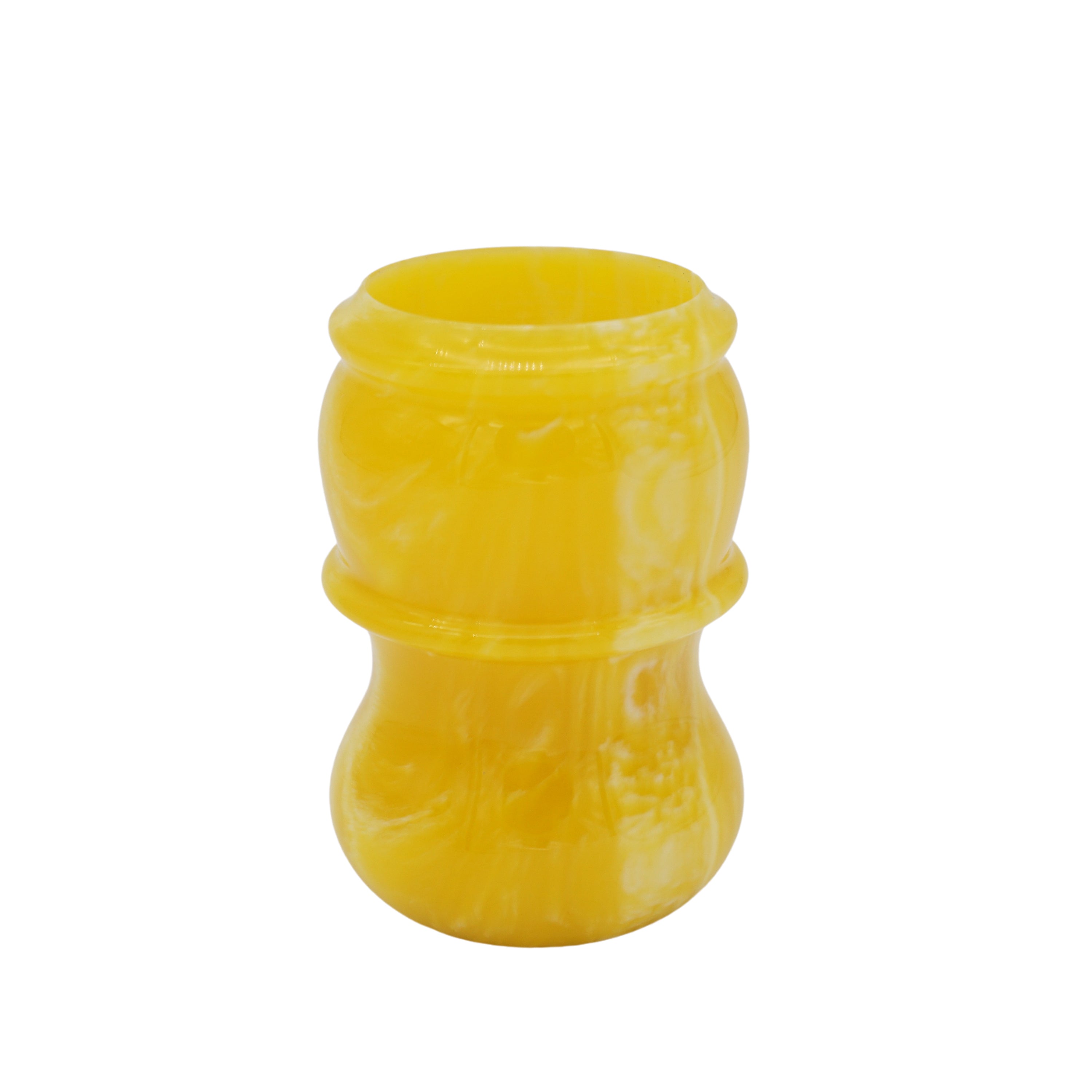 Premium Handcrafted Lemon Drop Shaving Brush Handle - Fits 28mm & 30mm Knots - Perfect for Wet Shaving & Grooming Gifts for Men