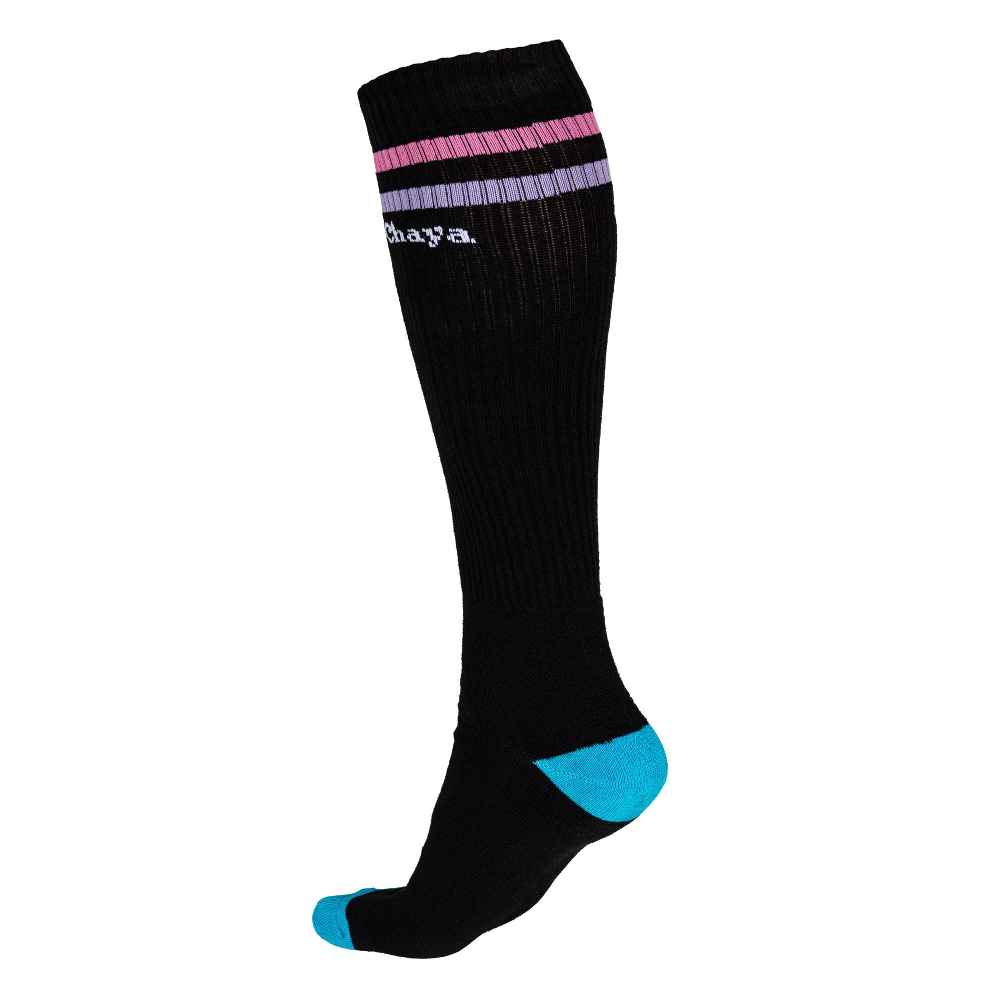 Chaya Skate Socks for Women & Men - Black High-Performance Skateboarding Socks - Breathable & Cushioned for Comfort - Perfect for Skateboarding, Roller Skating & Longboarding