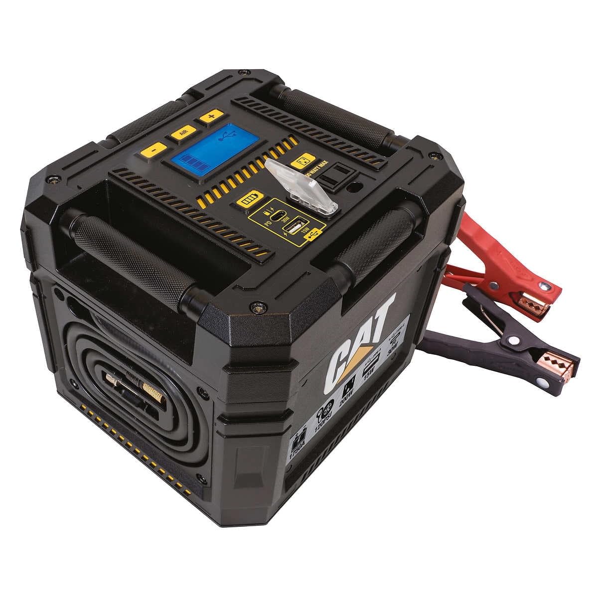 CAT 1750A Portable Lithium Power Station - 1750Wh Solar Generator for Outdoor Camping, RV Trips & Emergency Backup Power
