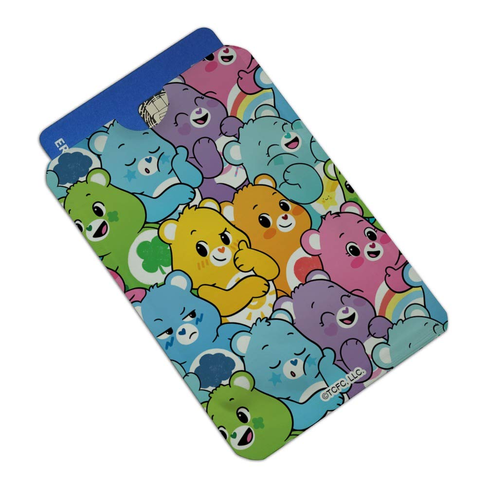 Care Bears: Unlock the Magic RFID Blocking Credit Card Holder Set of 4 - Protect Your Cards from Skimming | Perfect for Travel, Shopping & Everyday Use