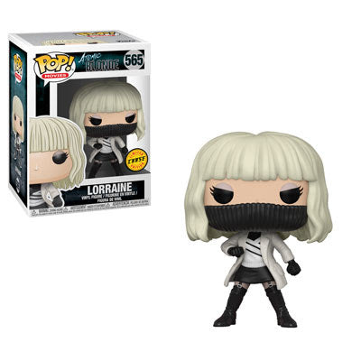 Atomic Blonde Pop! Vinyl Figure Lorraine in White Coat (Chase Edition #565) - Exclusive Collectible for Movie Fans & Pop Culture Enthusiasts