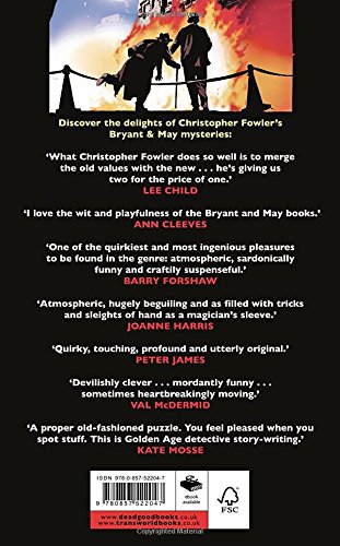 Bryant & May - The Burning Man | Mystery Thriller Novel | Perfect for Crime Fiction Lovers & Book Club Discussions