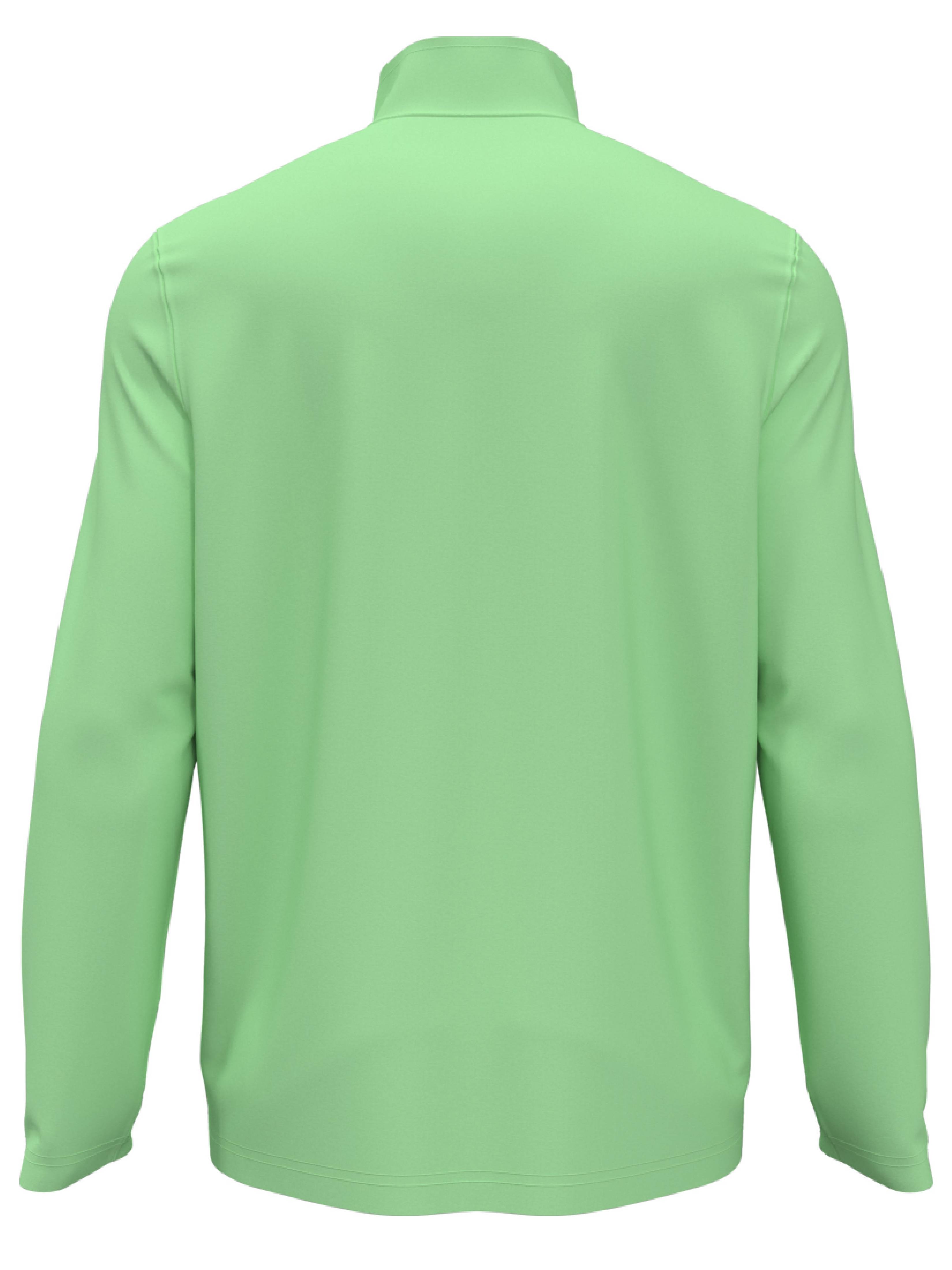 Men's Solid Color 1/4 Zip Pullover Sweatshirt - Lightweight Casual Knit Top for Outdoor Activities & Layered Fall Fashion