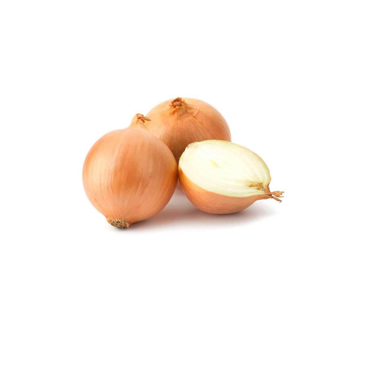 Fresh Yellow Onions - 3 lb Bag | Sweet & Crisp Cooking Onions for Soups, Salads, and Stir-Fries | USDA Certified Produce
