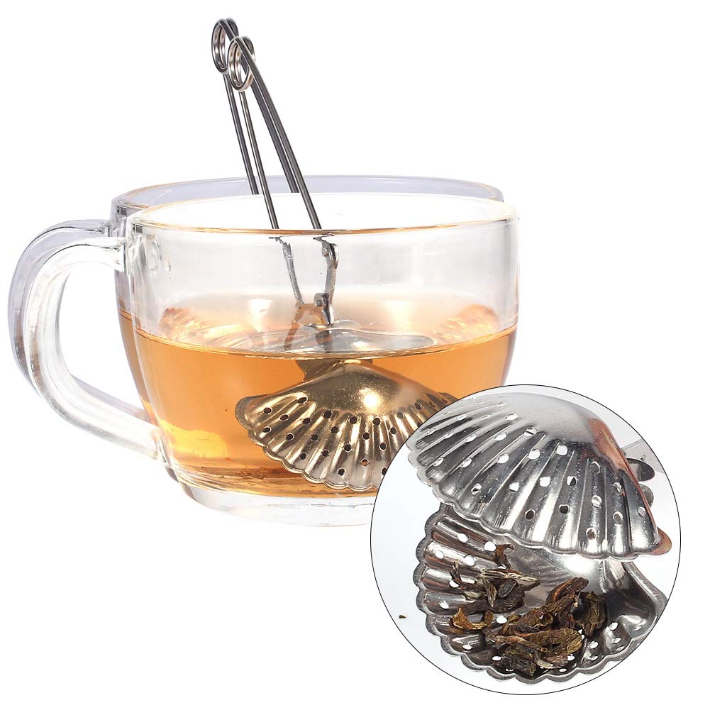 Premium Stainless Steel Tea Infuser - Fine Mesh Tea Strainer for Loose Leaf Tea, Rust-Proof & Durable - Perfect for Kitchen, Office, or Living Room Tea Brewing