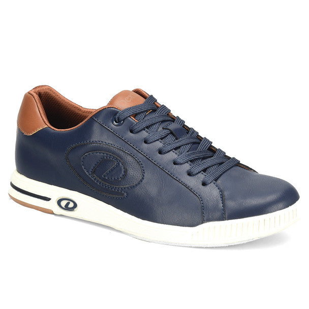 Dexter Men's Nash Bowling Shoes - Navy/Tan - Comfortable & Durable for League Play & Casual Bowling