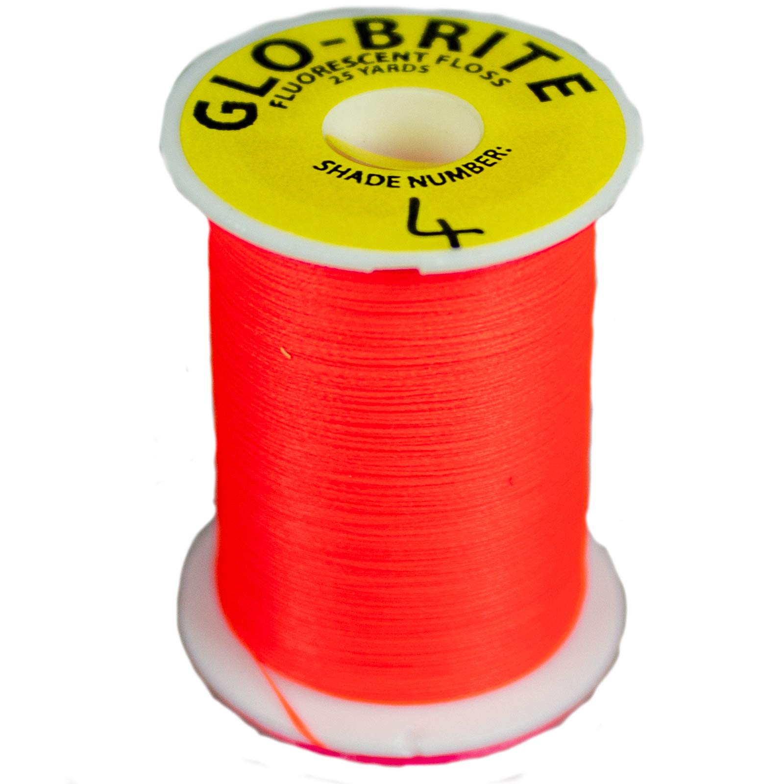 Hareline Glo Brite Floss - High-Visibility Fly Tying Thread for Trout & Salmon Fishing | Perfect for Night Fishing & Low Light Conditions