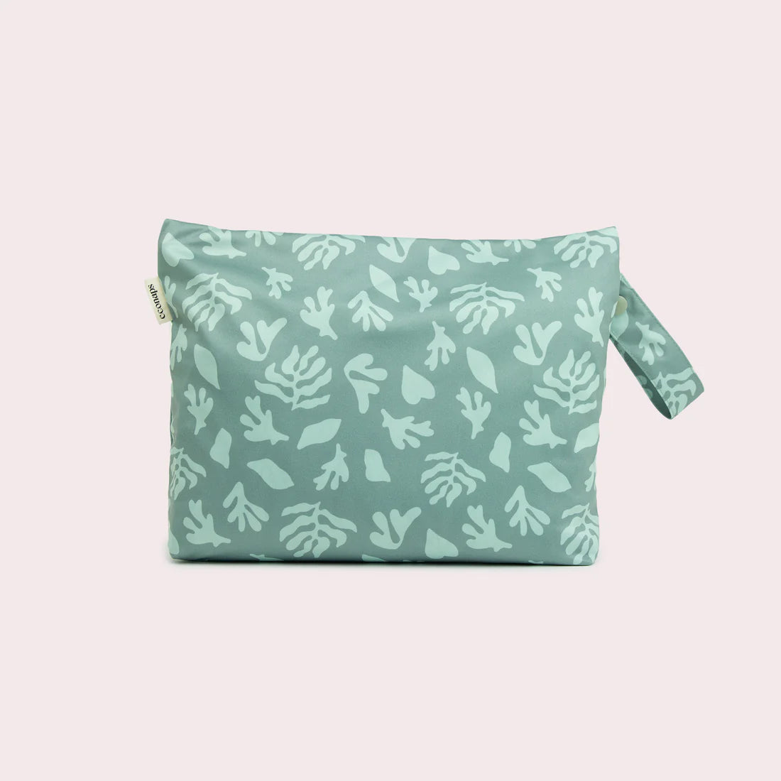 EcoNaps Mid Wet Bag - Waterproof & Reusable Cloth Diaper Wet Bag for Babies | Perfect for Daycare, Travel & Swimming (Sea Life Design)