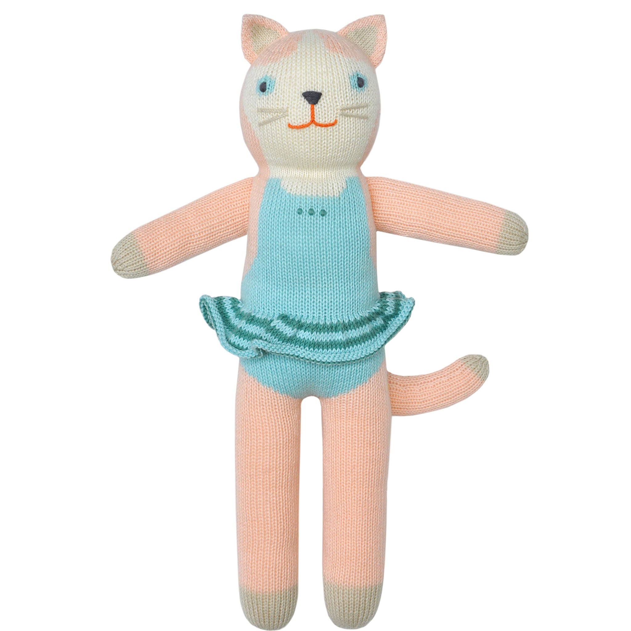 Blabla Kids Splash the Cat - Soft Plush Toy for Toddlers & Babies | Perfect for Cuddling, Playtime & Nursery Decor