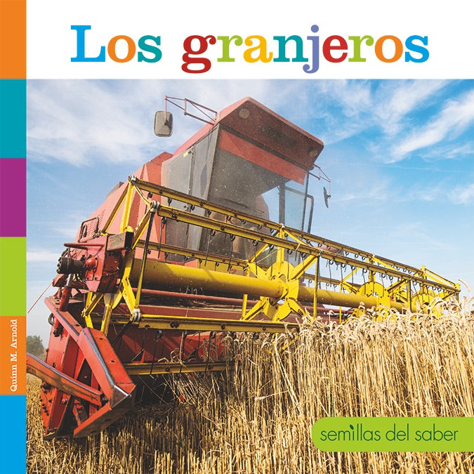 Los Granjeros 9781608189298 - Bilingual Children's Book in English & Spanish - Perfect for Early Learning and Storytime