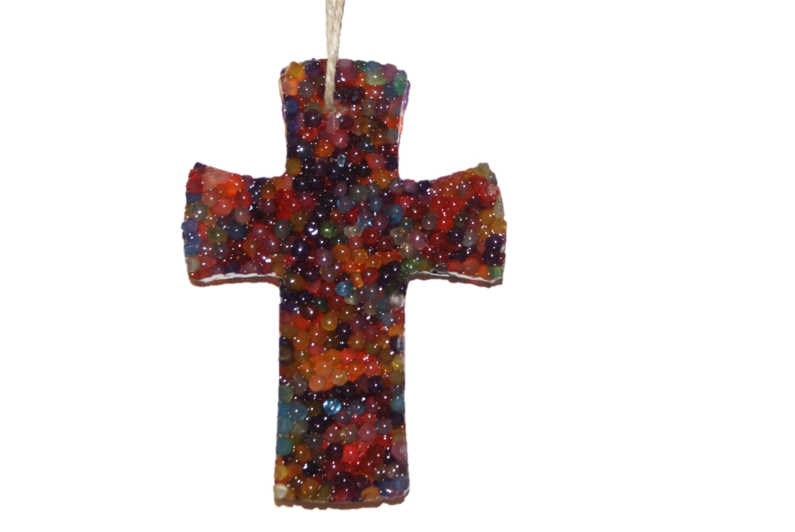 ChicWick Rainbow Cross Car Air Freshener - Long Lasting Scented Candle for Vehicles | Perfect for Cars, Trucks & SUVs to Eliminate Odors & Freshen Air