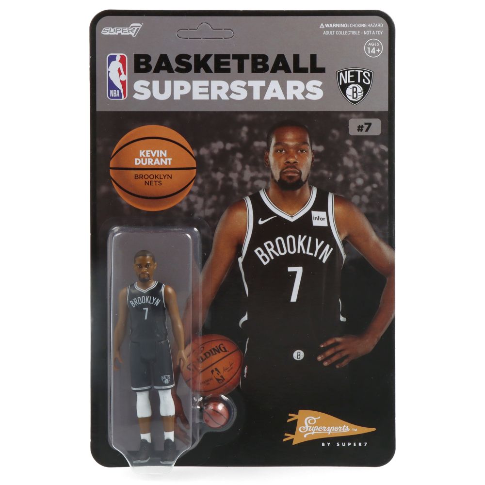 Kevin Durant Brooklyn Nets NBA Action Figure – Collectible Basketball Player Toy for Fans & Kids – Perfect for Display, Gifts & Playtime