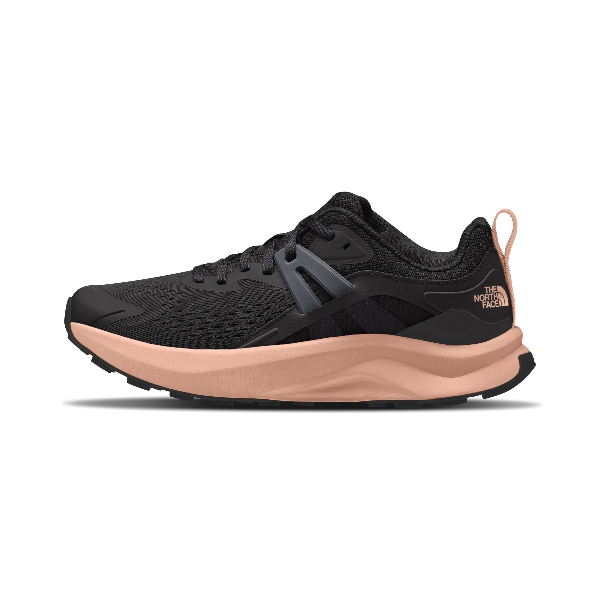The North Face Women's Hypnum Trail Running Shoes - Lightweight Hiking Sneakers for Women in Black Rose Gold | Perfect for Outdoor Adventures & Gym Workouts